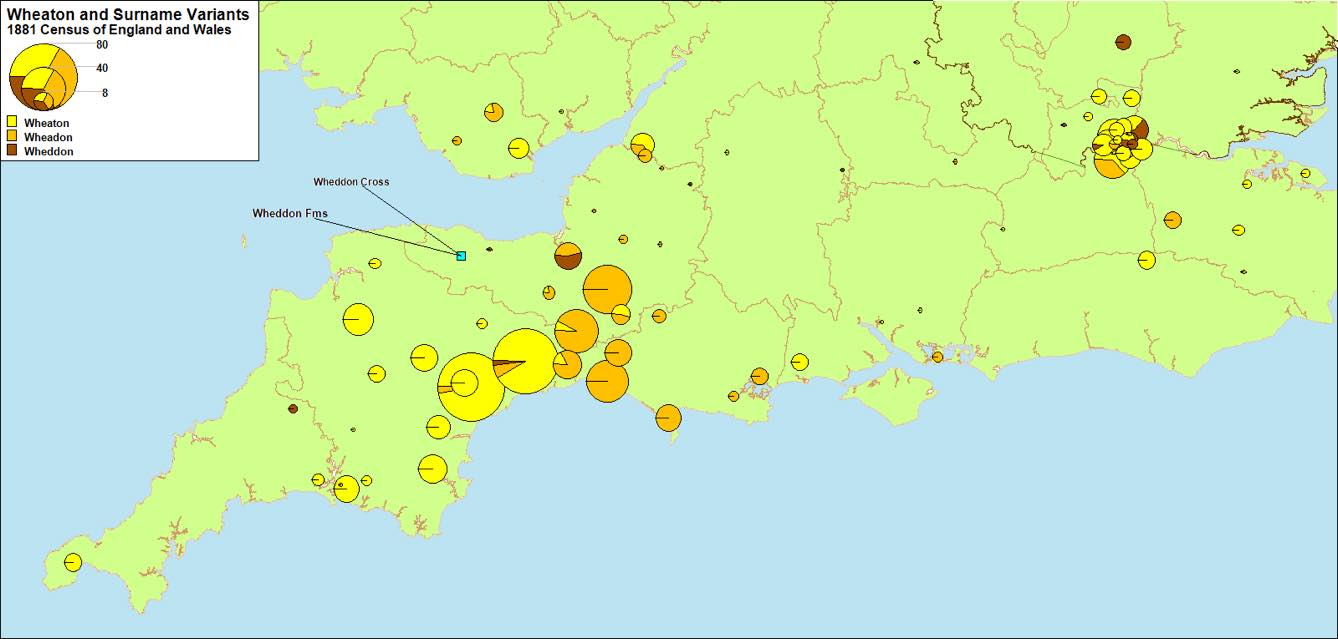 Wheaton Variants in SW England Wales